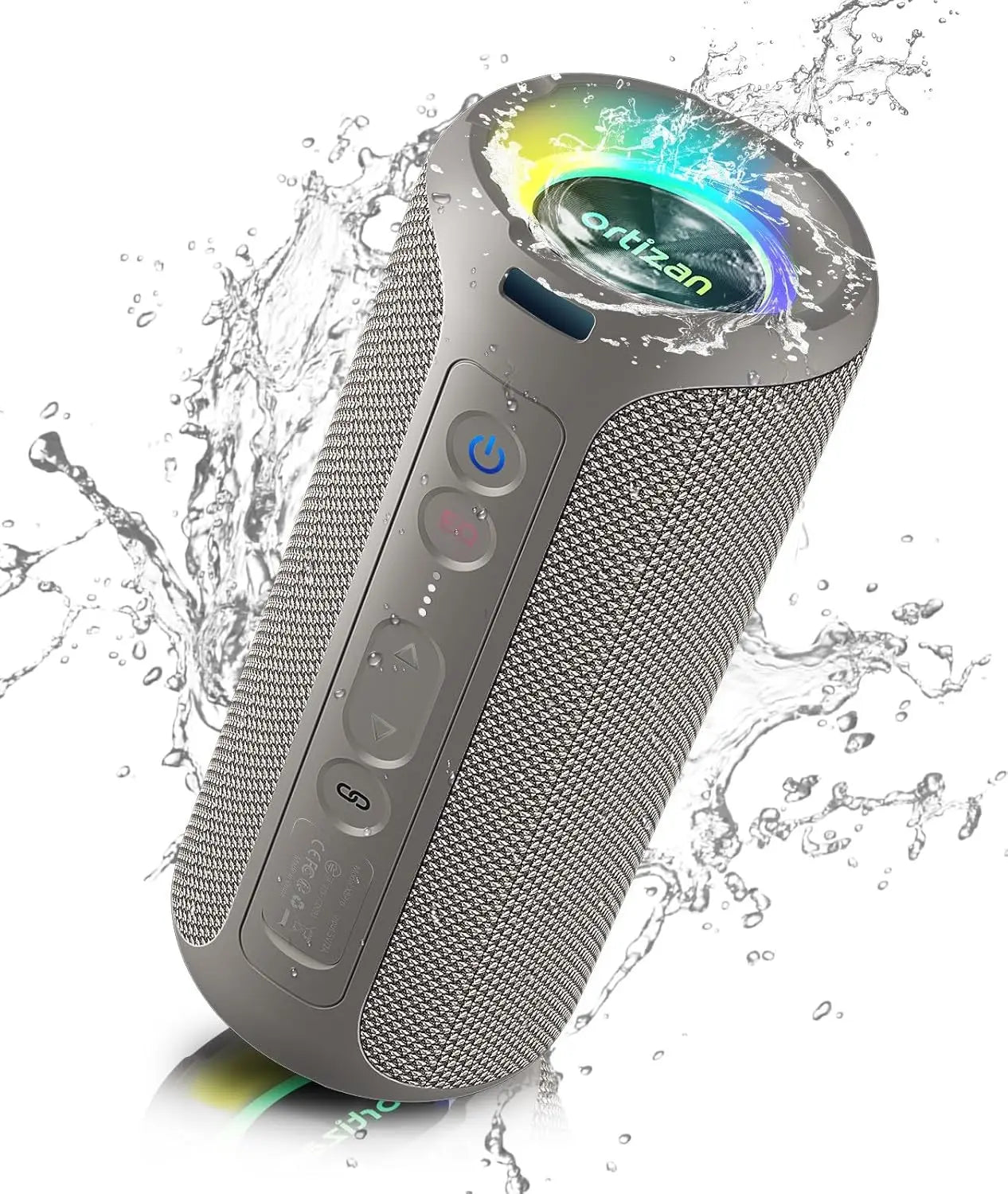 Ortizan X8 Pro 40W Bluetooth Speaker – IPX7 Waterproof, 30H Battery, Portable Outdoor