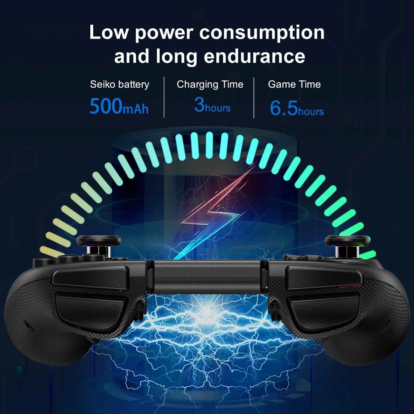 AyeBeau Wireless Controller for Nintendo Switch, OLED & Lite – Hall Effect Joysticks, Gyro, RGB